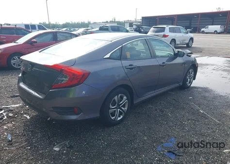 2017 Honda Civic Lx из США, поврежденный, VIN 19XFC2F59HE019715